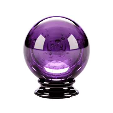 purple crystal ball